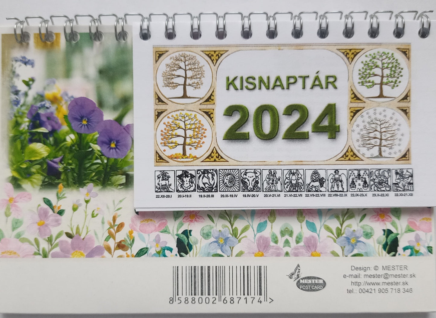 Kisnaptár 2024