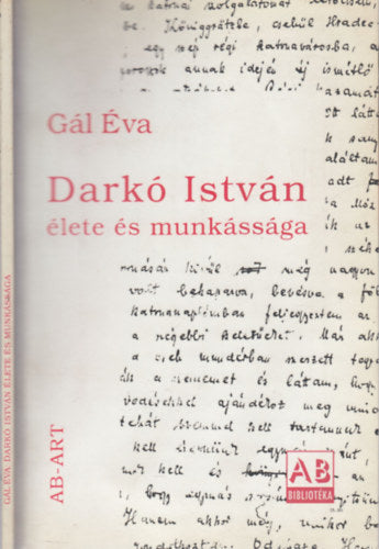 Darkó István élete és munkássága
