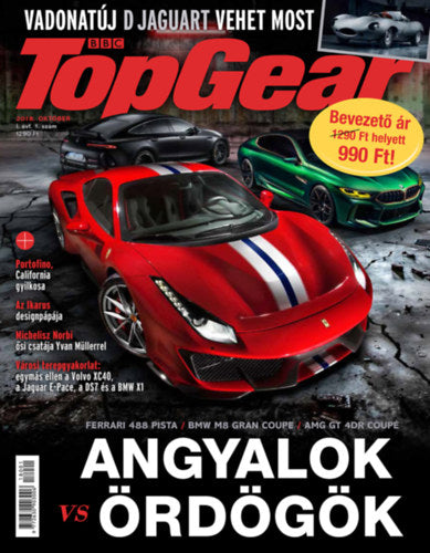 BBC TopGear I. évfolyam 1.szám - 2018. október - autós magazin