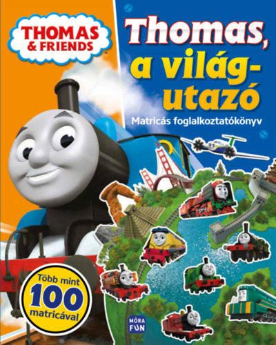 Thomas, a világutazó - Matricás foglalkoztató