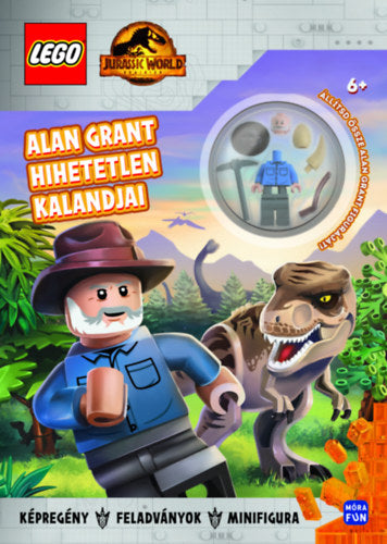 Lego Jurassic World - Alan Grant hihetetlen kalandjai - Foglalkoztatókönyv minifigurával